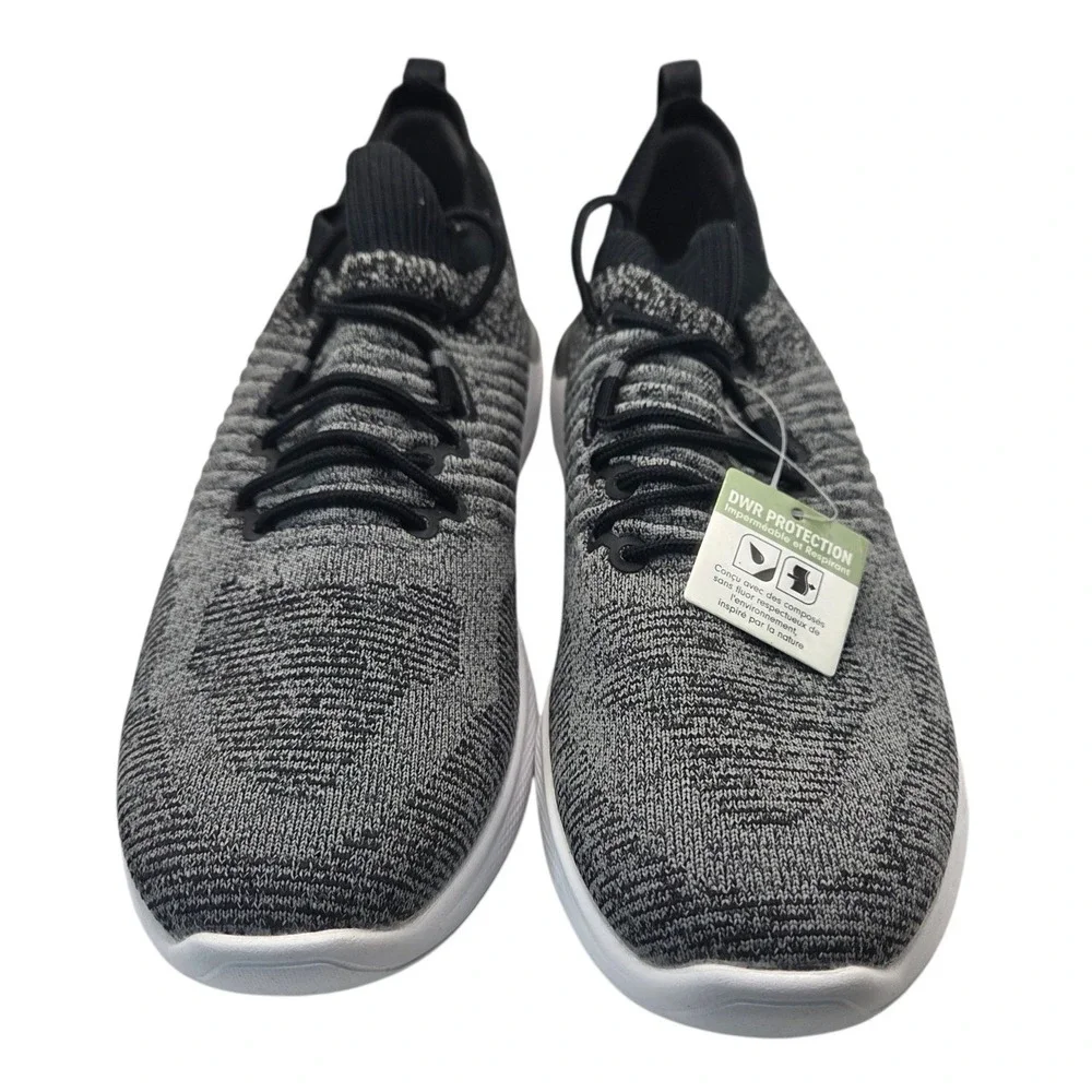 FootJoy Flex XP Womens Golf Shoes 95336 Gray Black Waterproof Spikeless Size 8.5